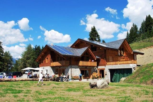 Villa Agriturismo Chalet Caribona Valdisotto Exterior foto